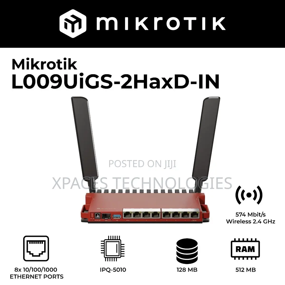 Mikrotik L009uigs-2haxd-in Wireless Router Gigabit