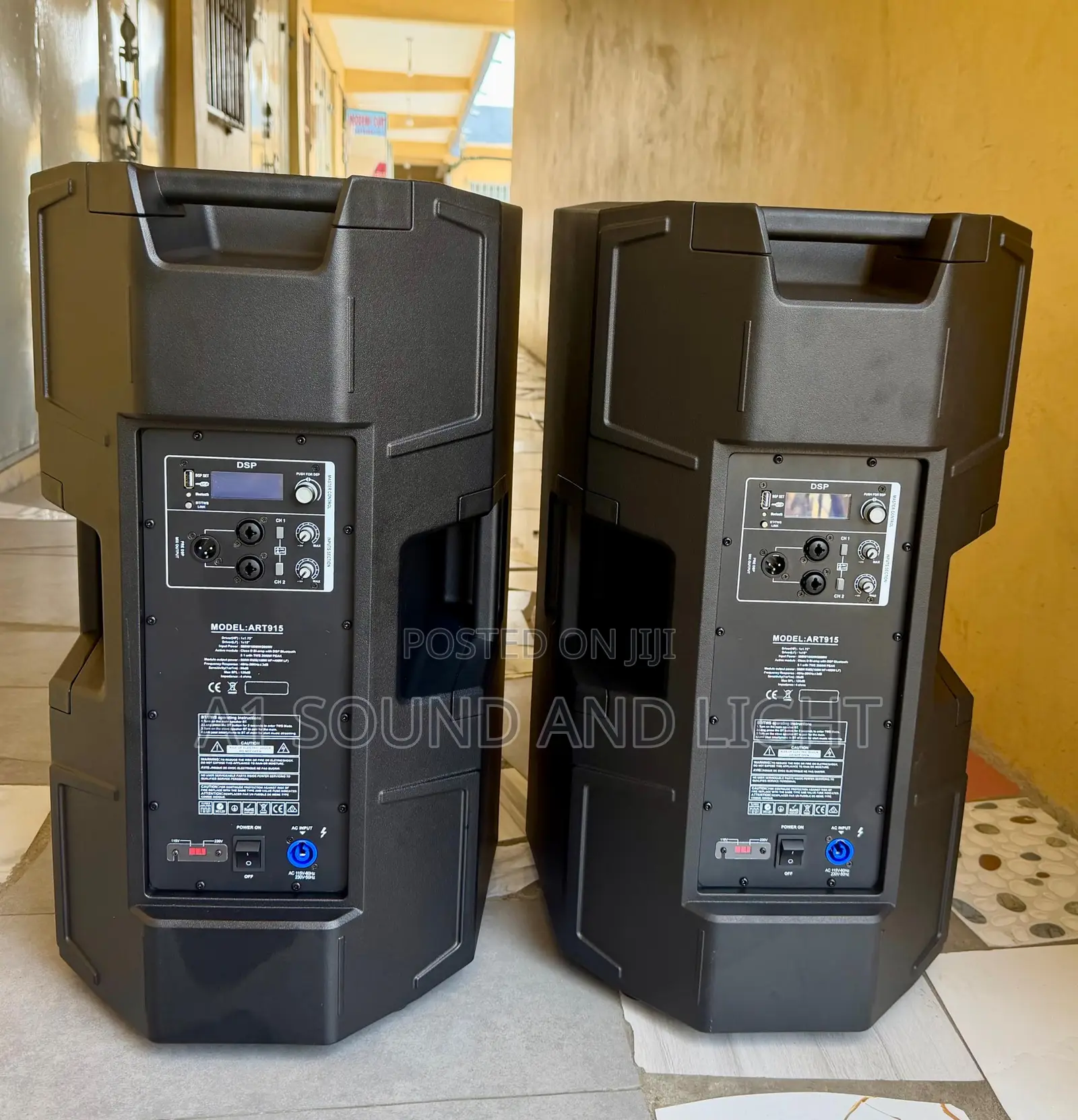 RCF Art915 15 Inches Active Speakers/Monitors [Pair]