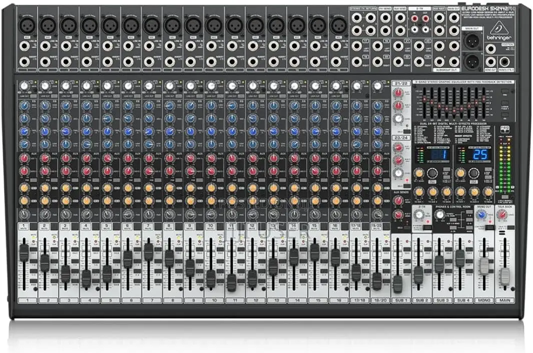 Behringer Eurodesk Sxx2442fx 24-Input Channel Mixer