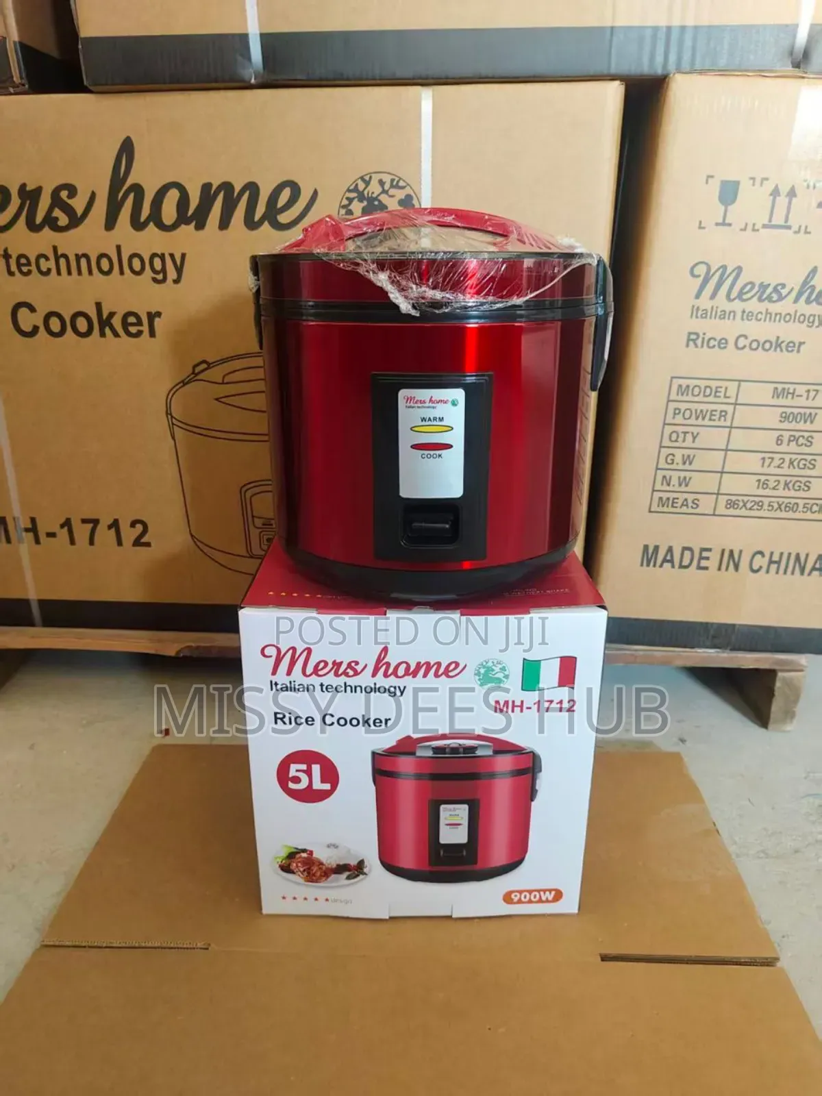 Mershome 5l Rice Cooker