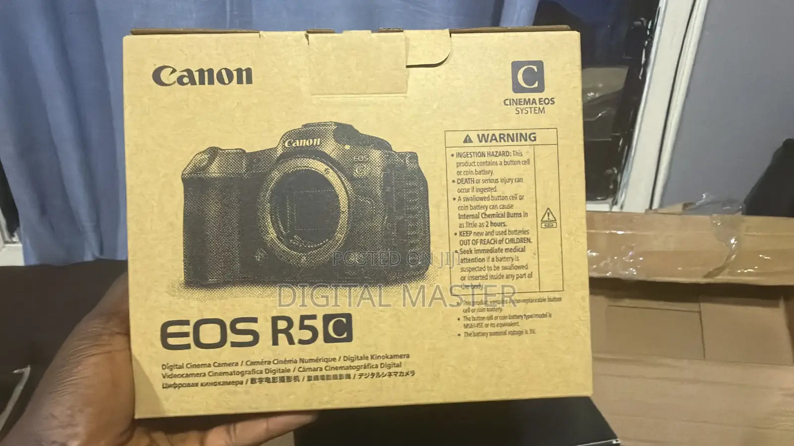 Canon Eos R5 C Mirrorless Cinema Camera