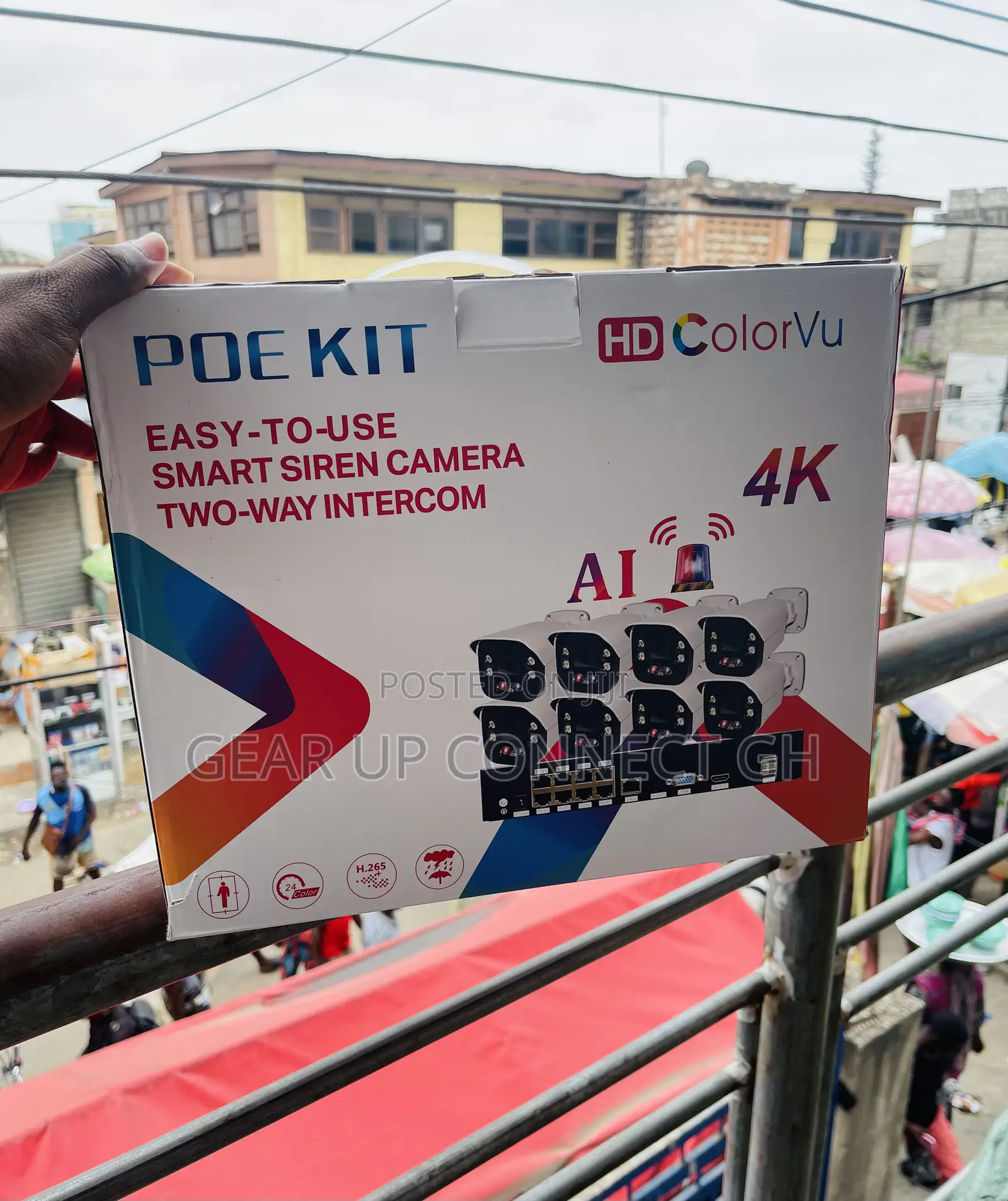 Ai 8 Channels CCTV Camera (500gb)