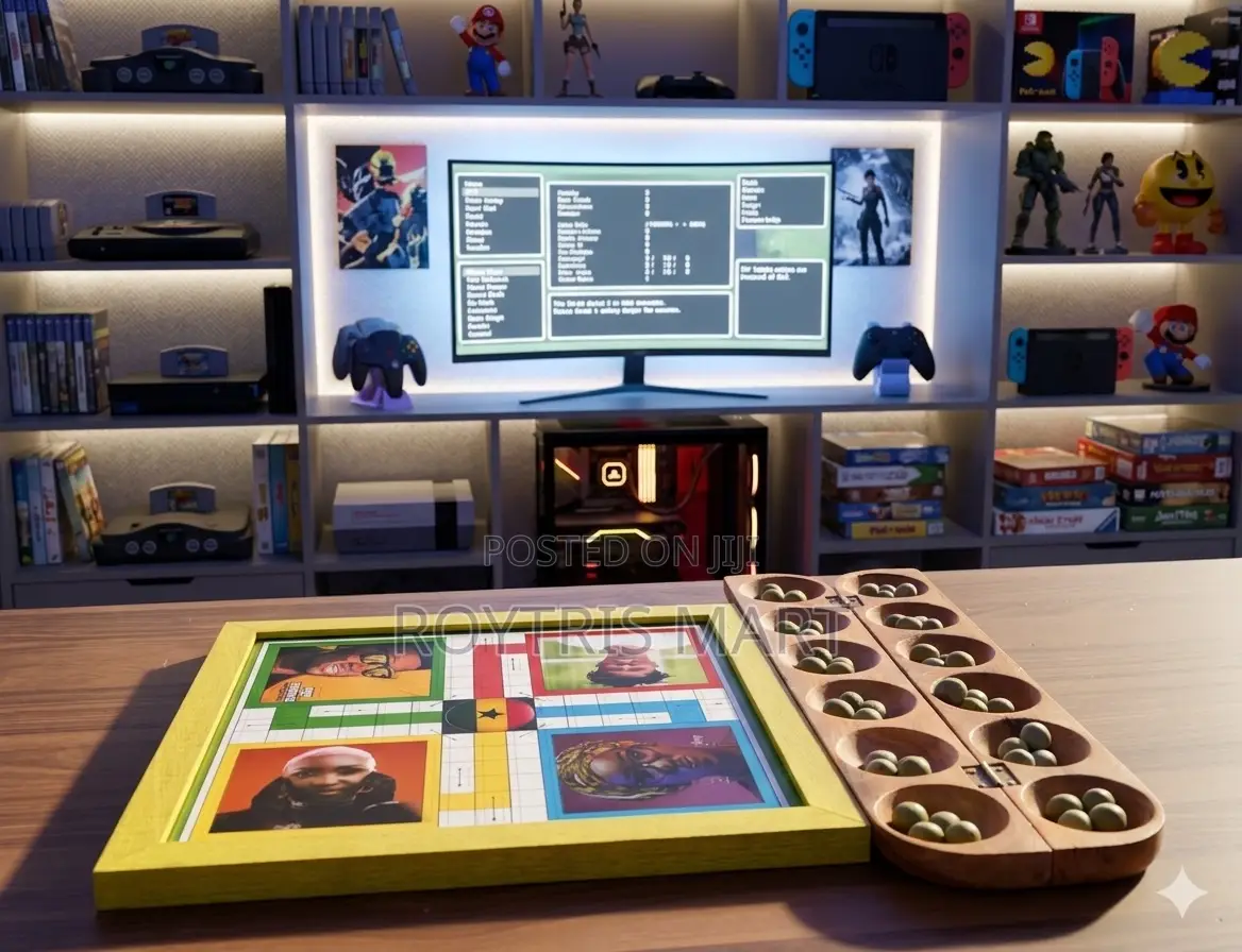 Ludo and Oware Game