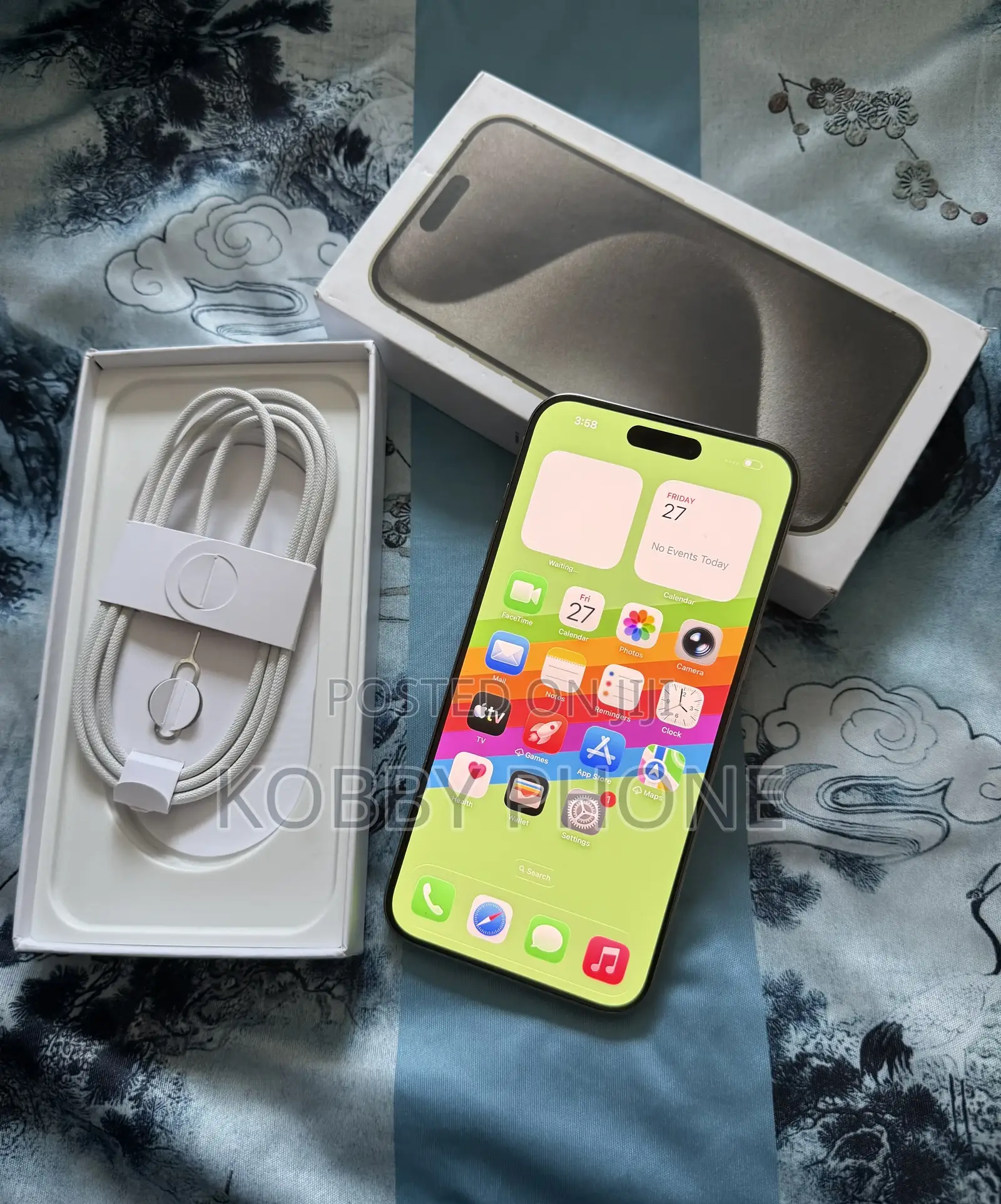 Apple iPhone 15 Pro Max 256 GB Silver