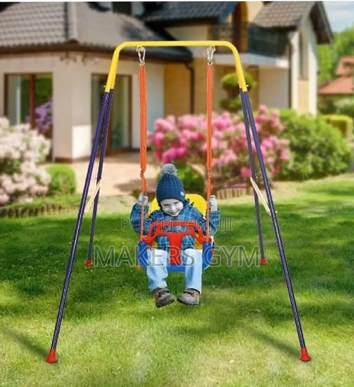 Swing Chair for Kids- Indoor Outdoor Seat for Playground