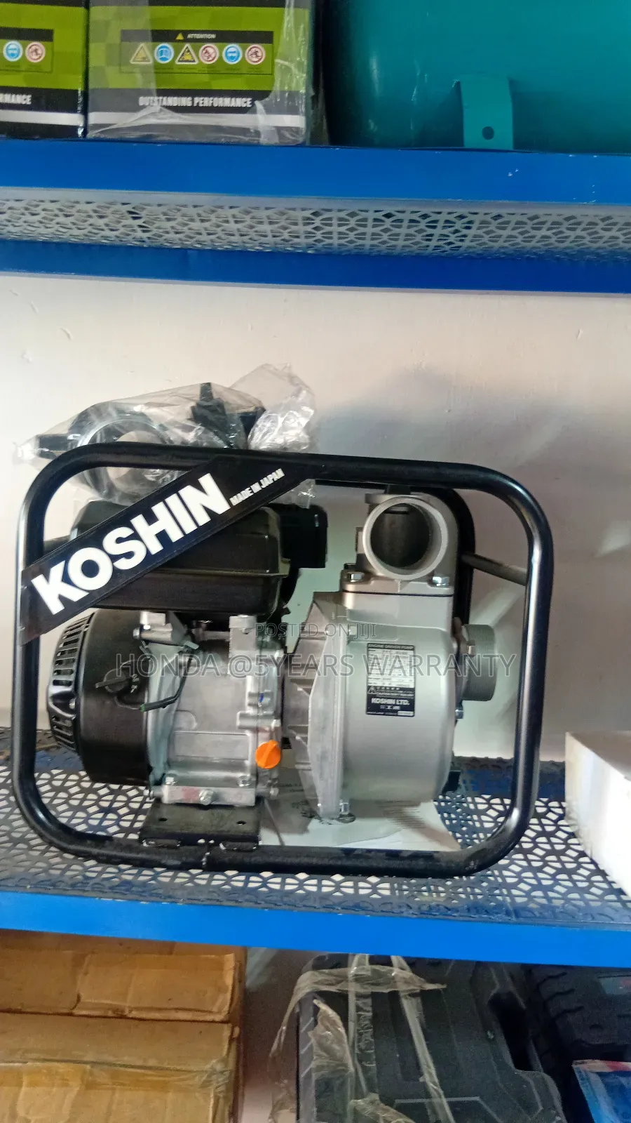 Koshin 7.5hp Pump – Built for Tough Jobs