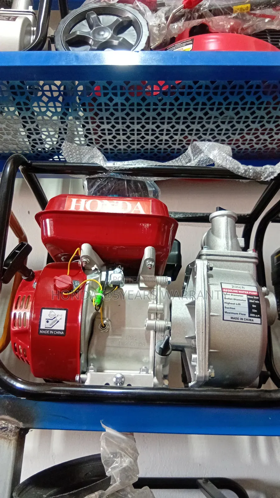 Honda 7.5hp Water Pump 2" – Heavy Duty Power