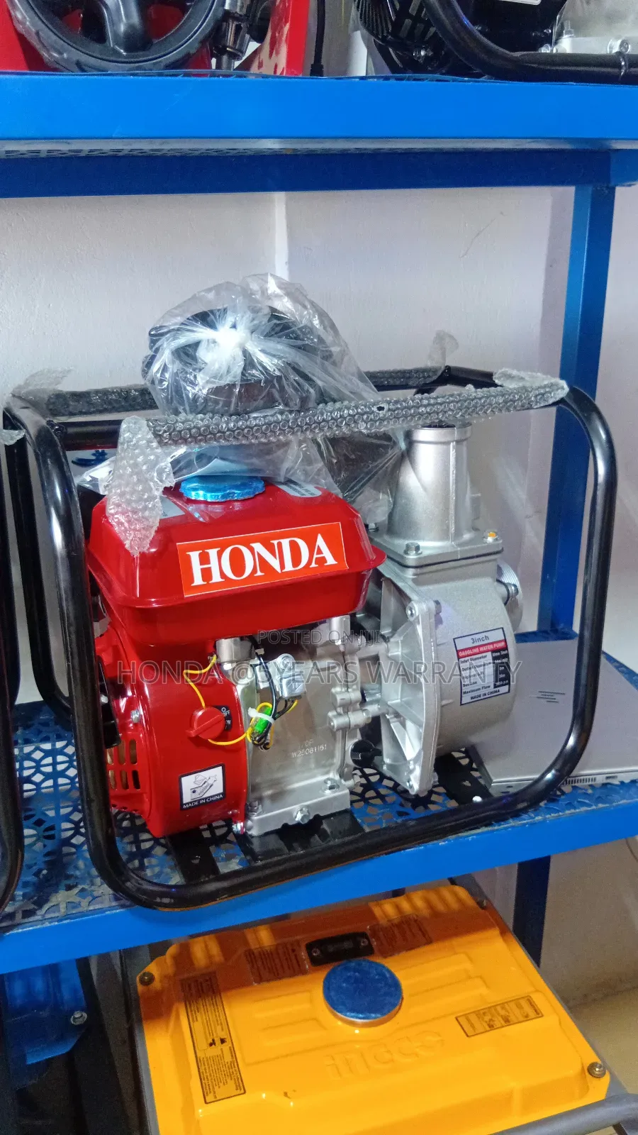 Honda 7.5hp 3-Inch Pump – High Pressure, Smooth Flow