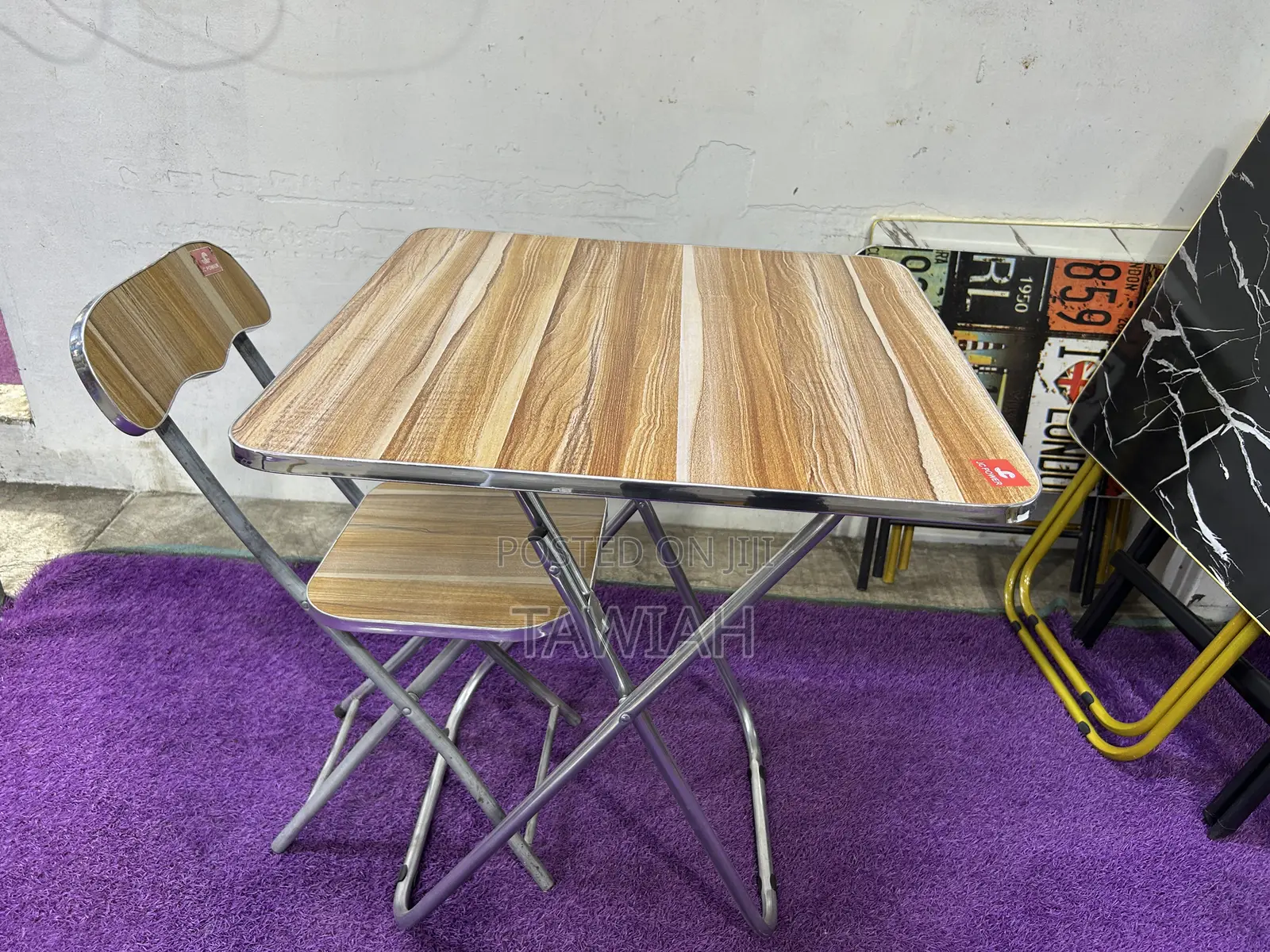 Medium Foldable Table And Chair