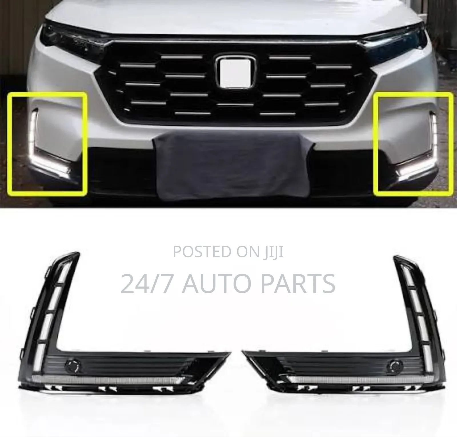 Honda CRV Led Fog Light Cover2023-25