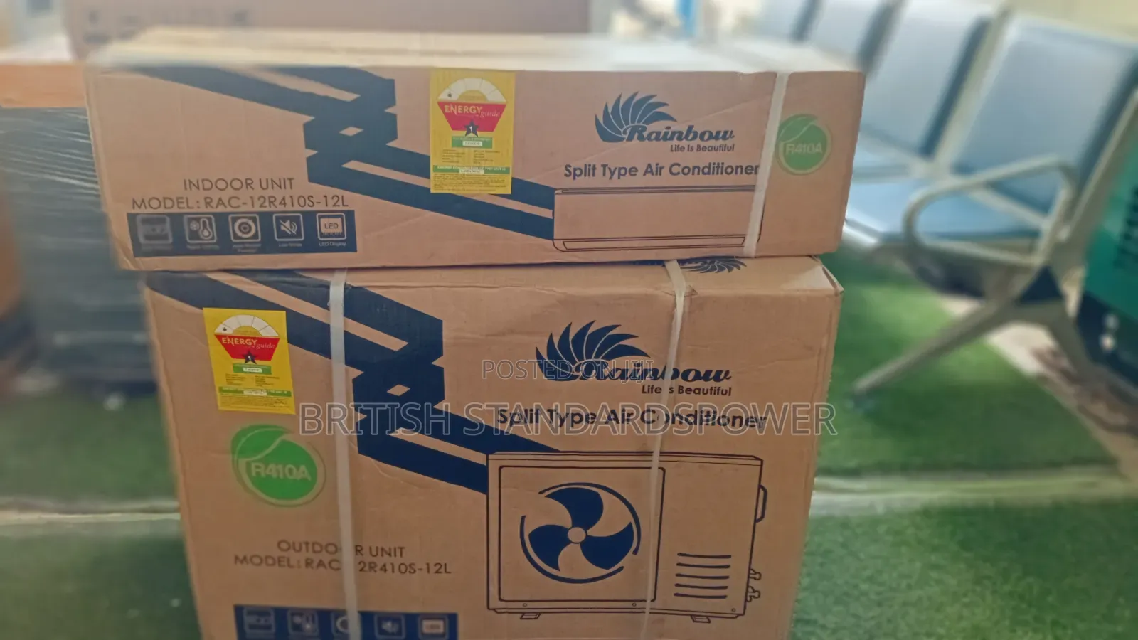 Split Type 1.5hp Rainbow Air Condition