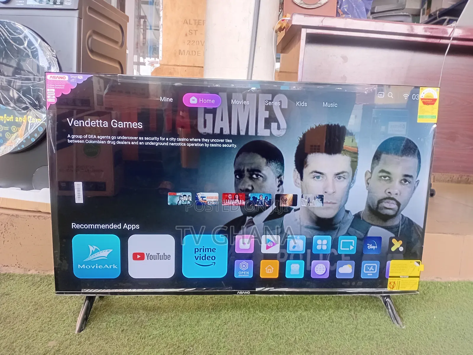 Asano 50 Inch Smart Tv, Screen That Delivers Pure Satisfaction Asano50