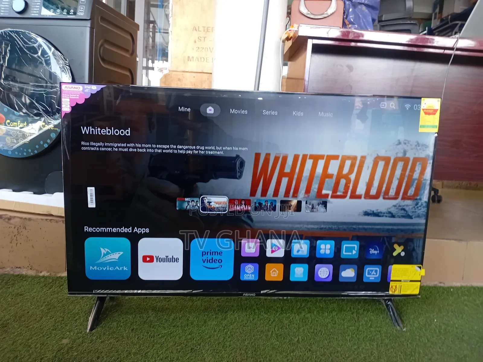 Asano 50 Inch Smart Tv, Screen That Delivers Pure Satisfaction Asano50