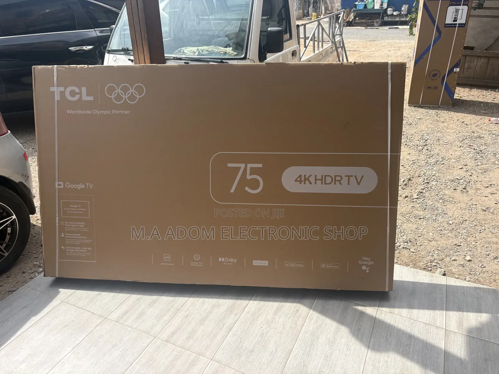 TCL 75” Smart Android Led Tv