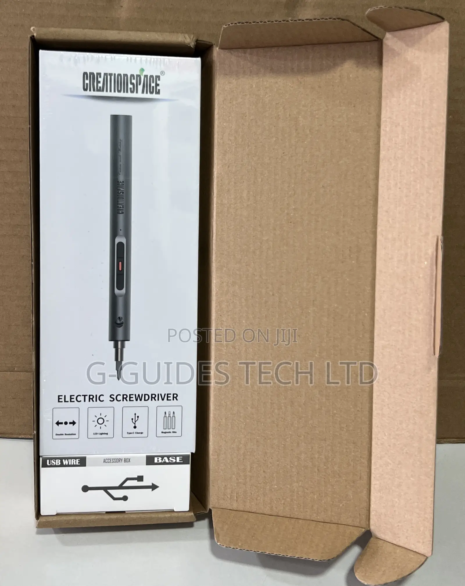 Creationspace Mini Electric Screwdriver Set 20-in-1