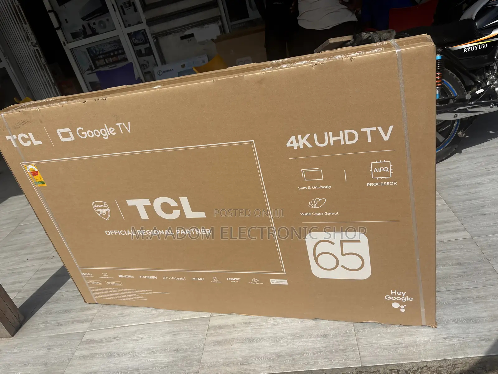 TCL 65” Smart Led Tv