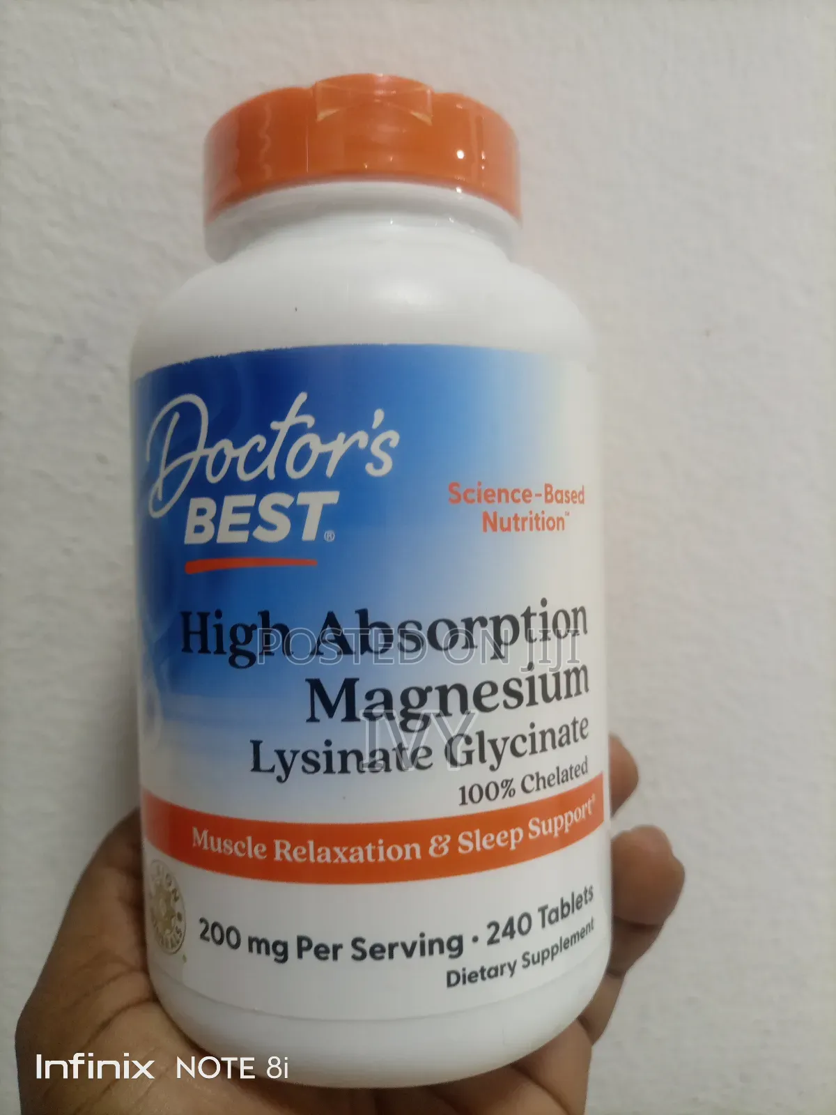 Doctors Best High Magnesium Lysinate Glycinate