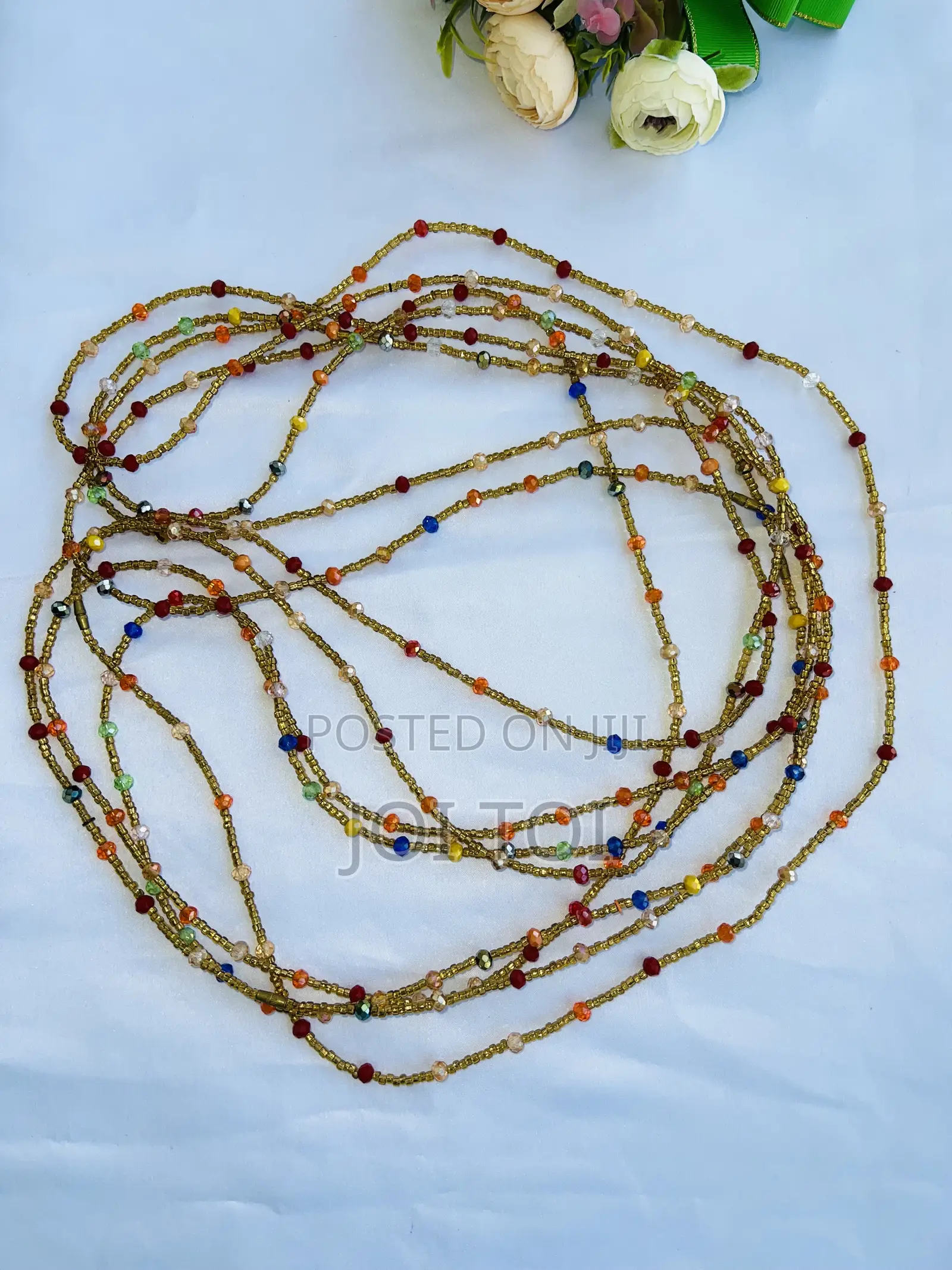 4 Strands Dazzle Waist Beads