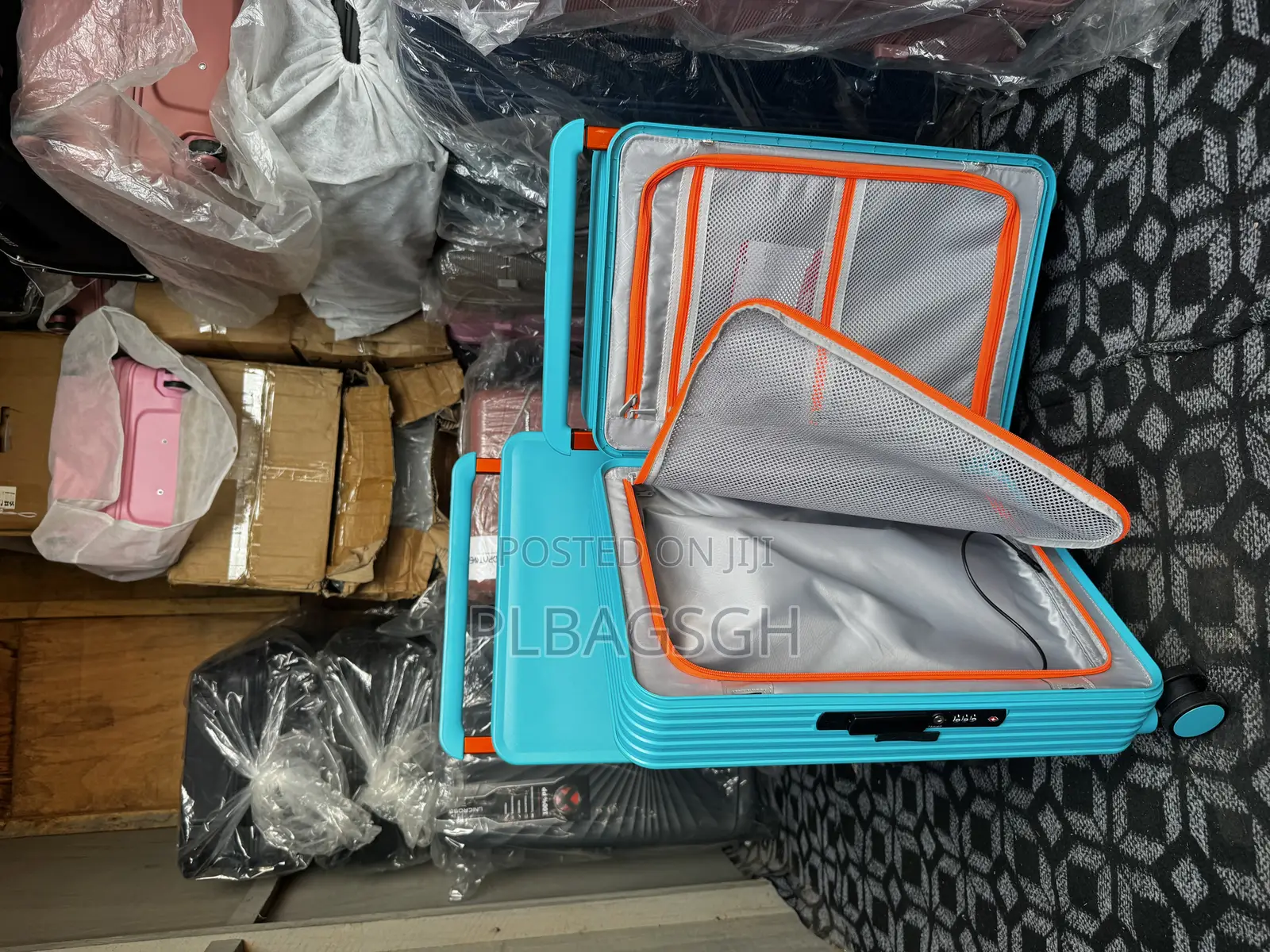 Two in One Luxurious Luggage Big 24 Inches Small 20 Inches Long Bar