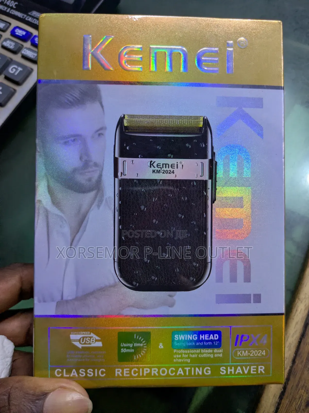 Km-2024 Rechargeable Smooth Shaver