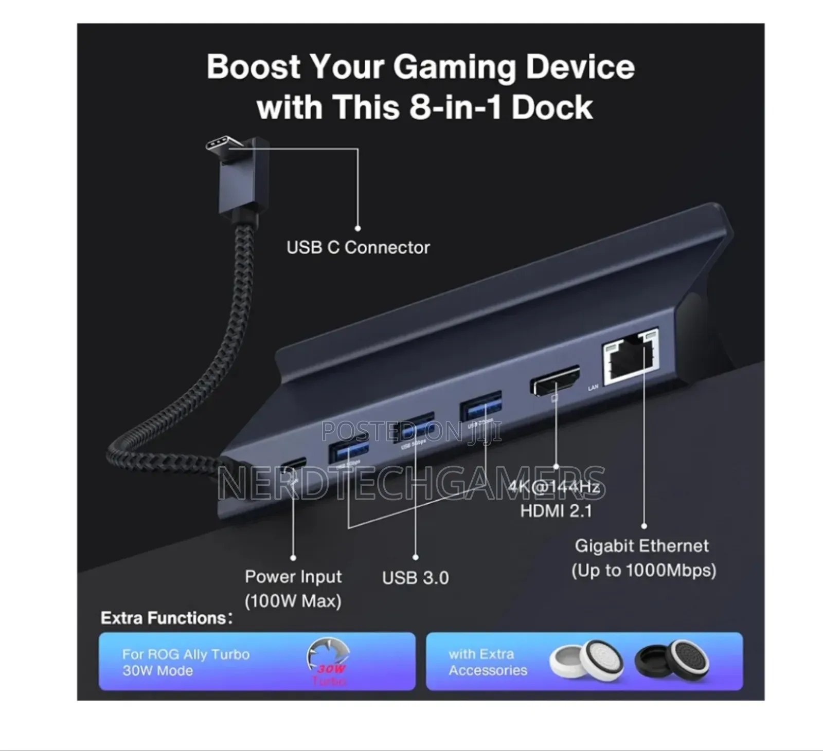 Ivanky Usb-C Gaming Dock