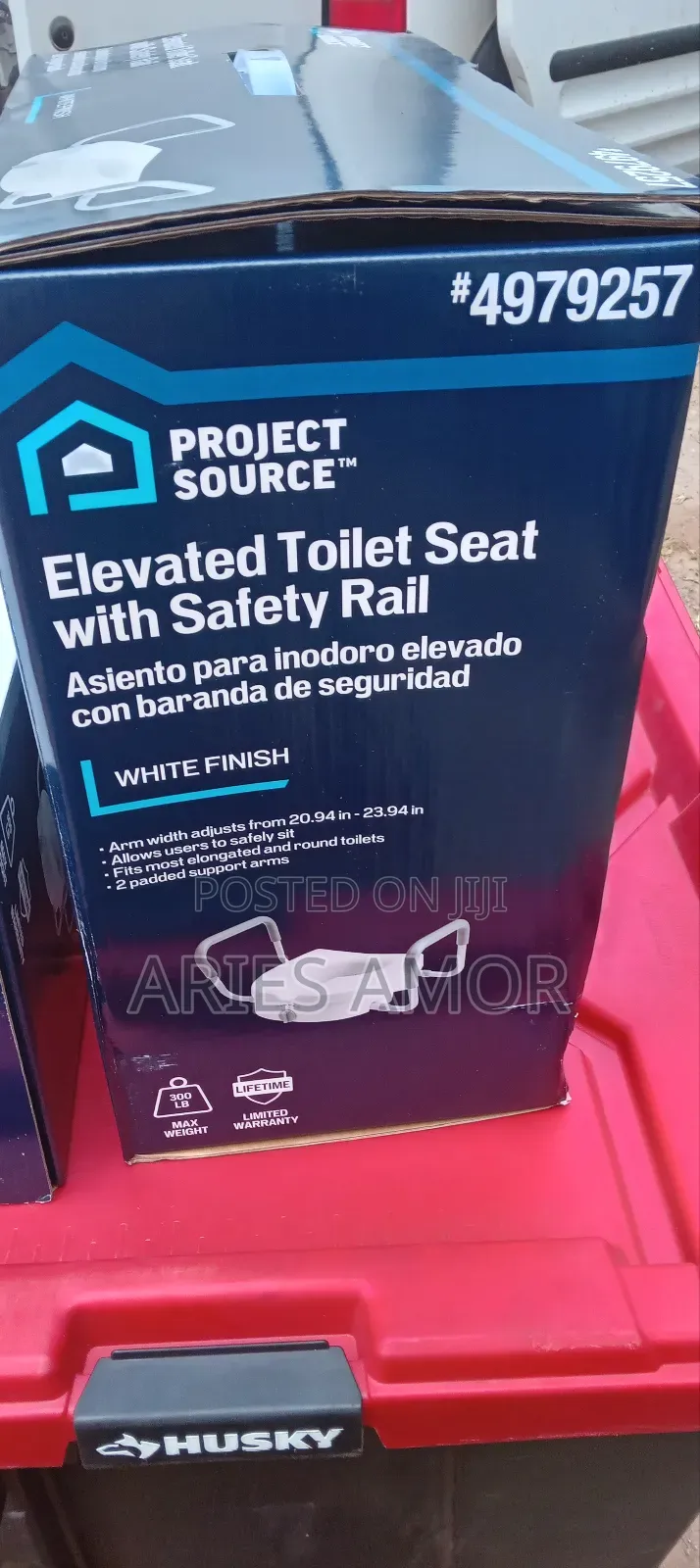 Toilet Seat Riser With Arms