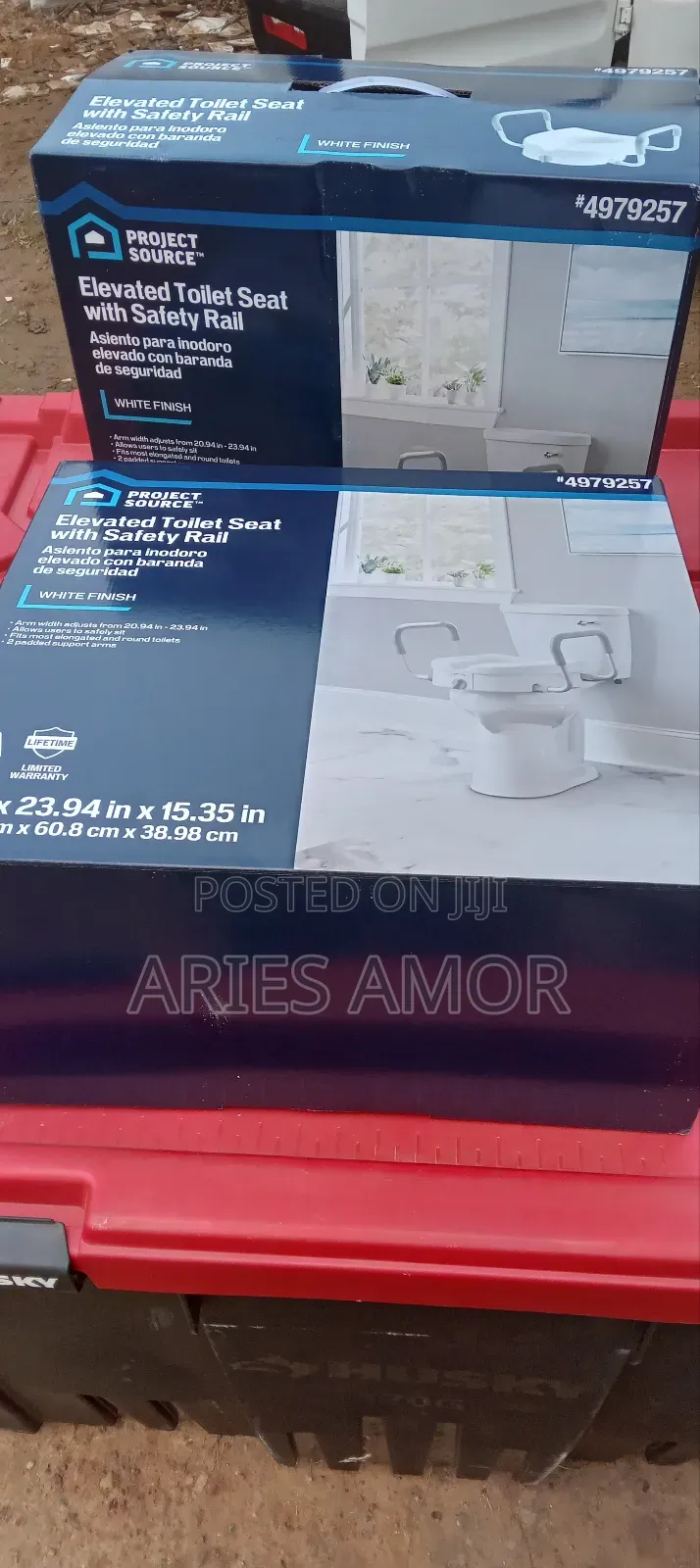 Toilet Seat Riser With Arms