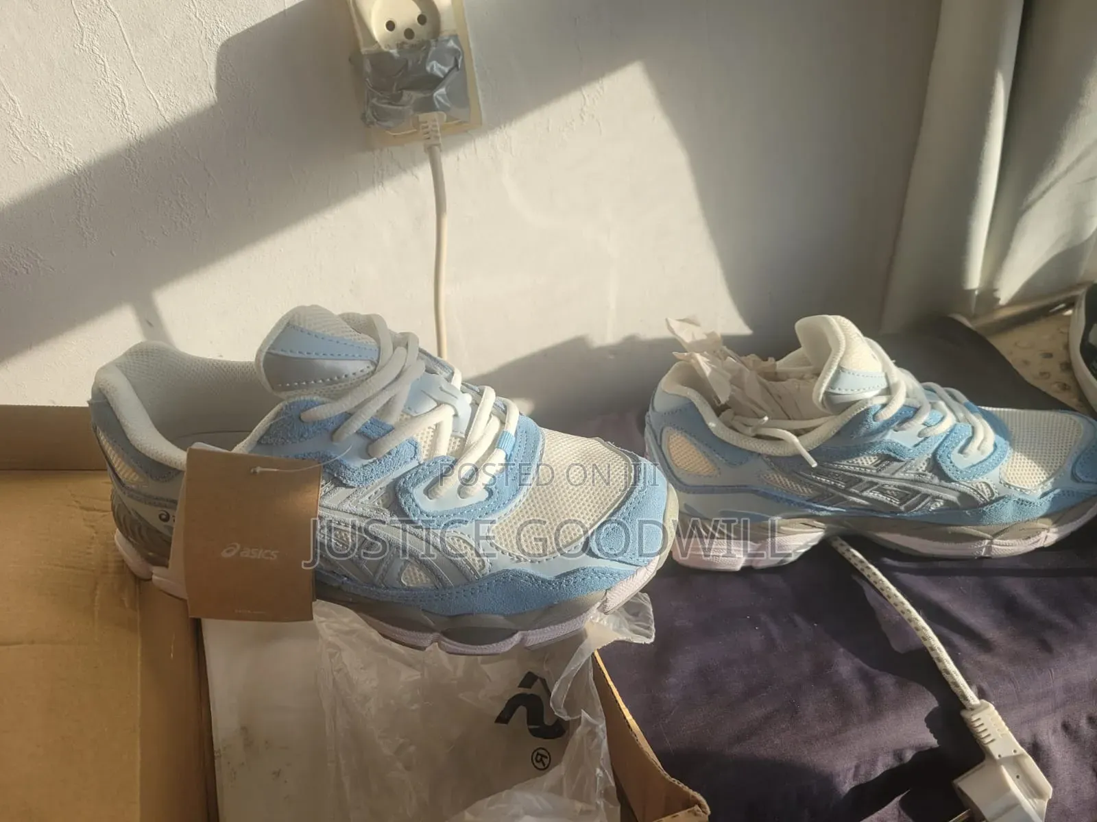 Asics Sneakers( Blue White)