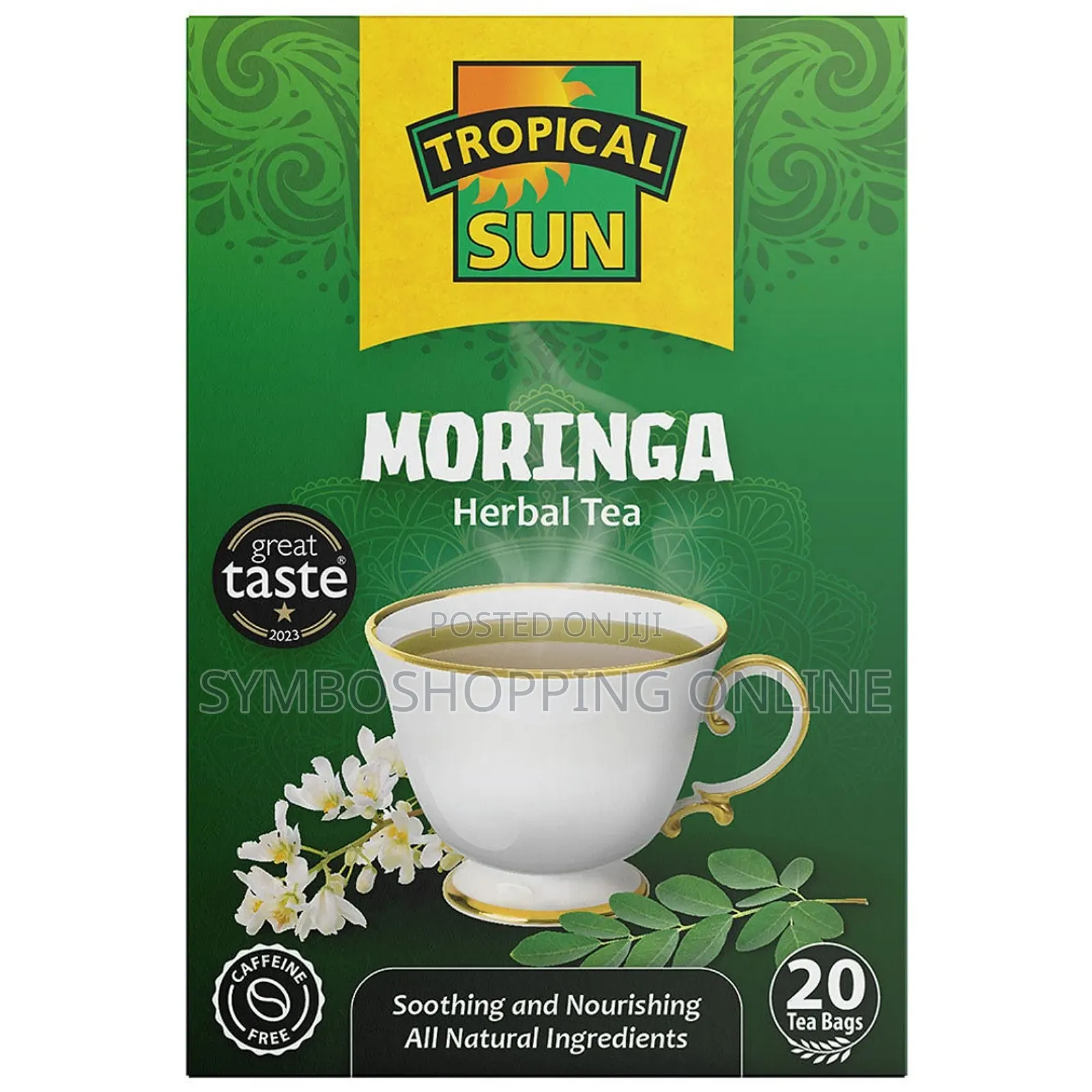 Tropical Sun Moringa Tea 20 Tea Bags.