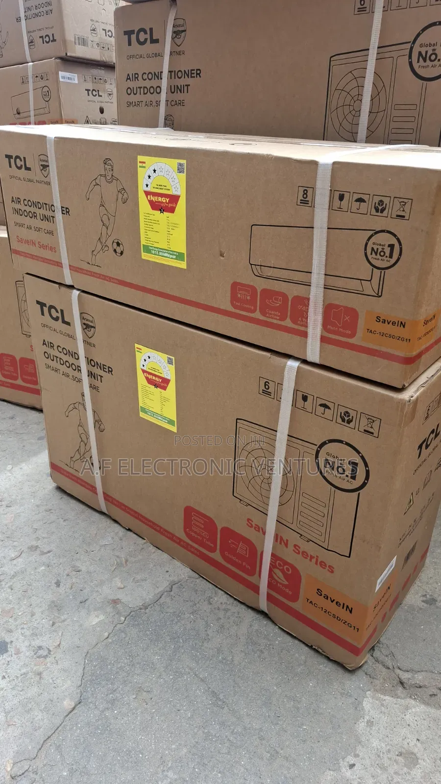 TCL 1.5hp Split Air-Conditioner (R410a)Gas