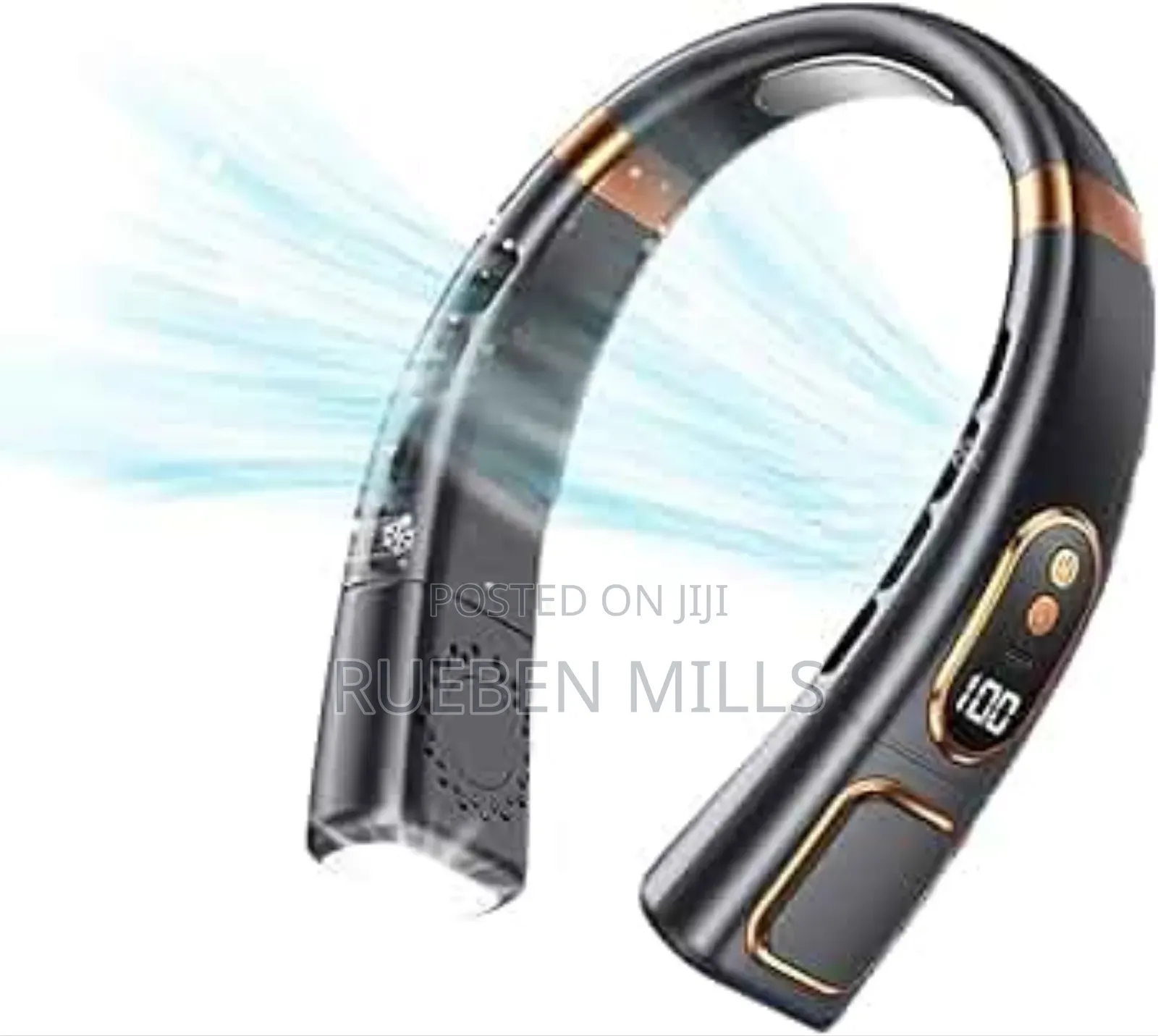 Executive Five Speed Levels Fashion Neck Fan.#