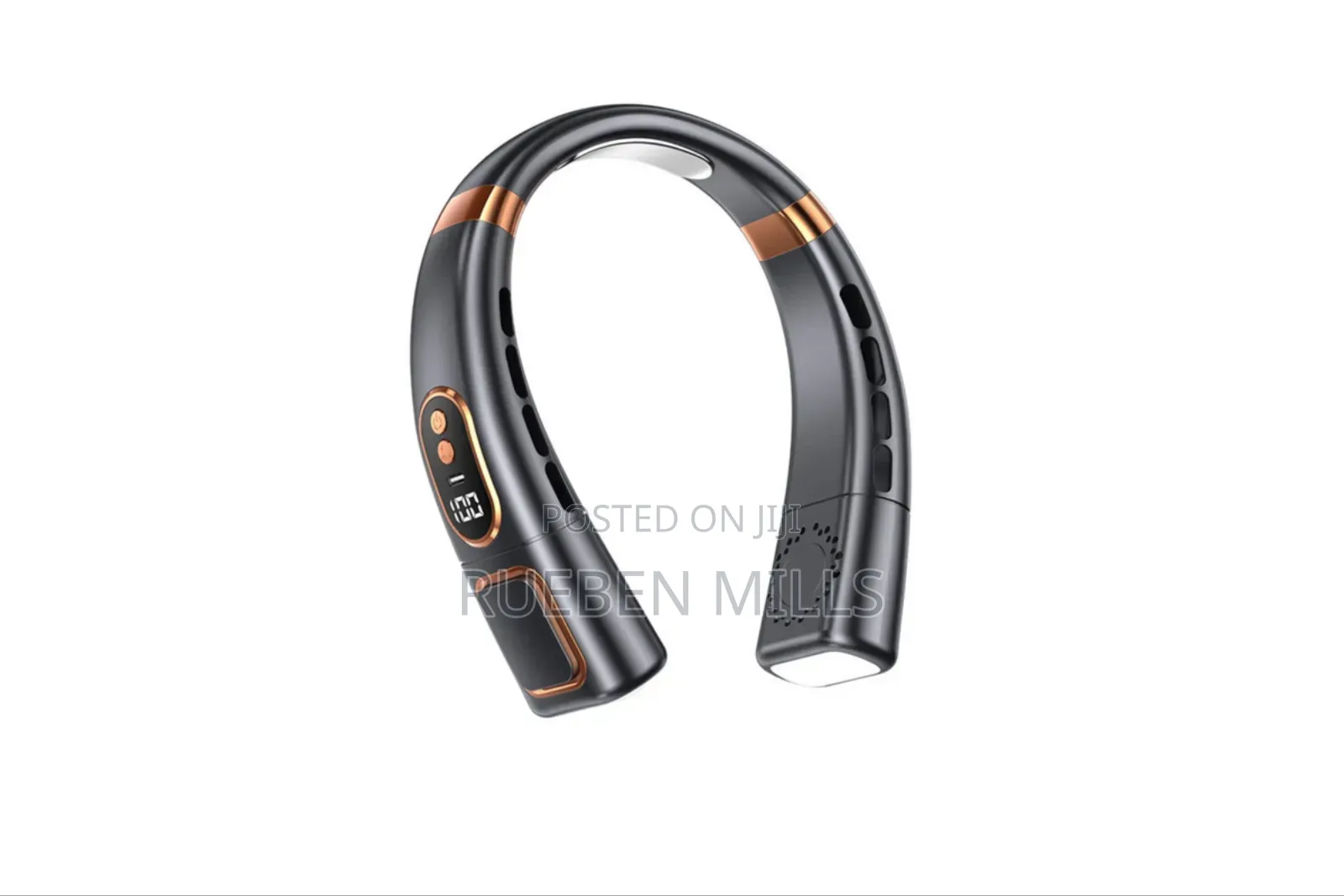 Executive Five Speed Levels Fashion Neck Fan.#