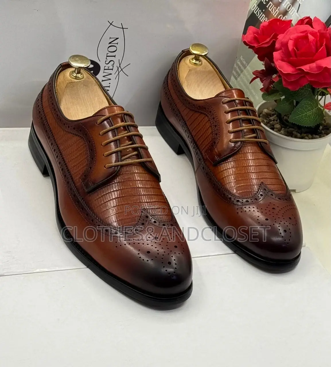 J.M. Weston Style Oxford Shoes