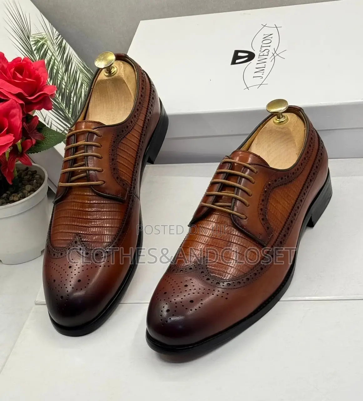 J.M. Weston Style Oxford Shoes