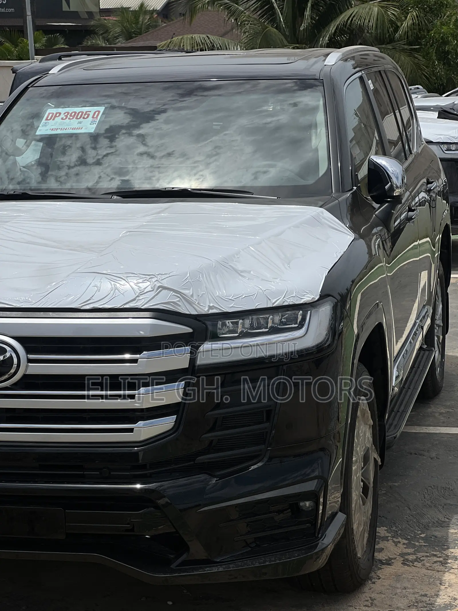 New Toyota Land Cruiser LC300 2024 Black