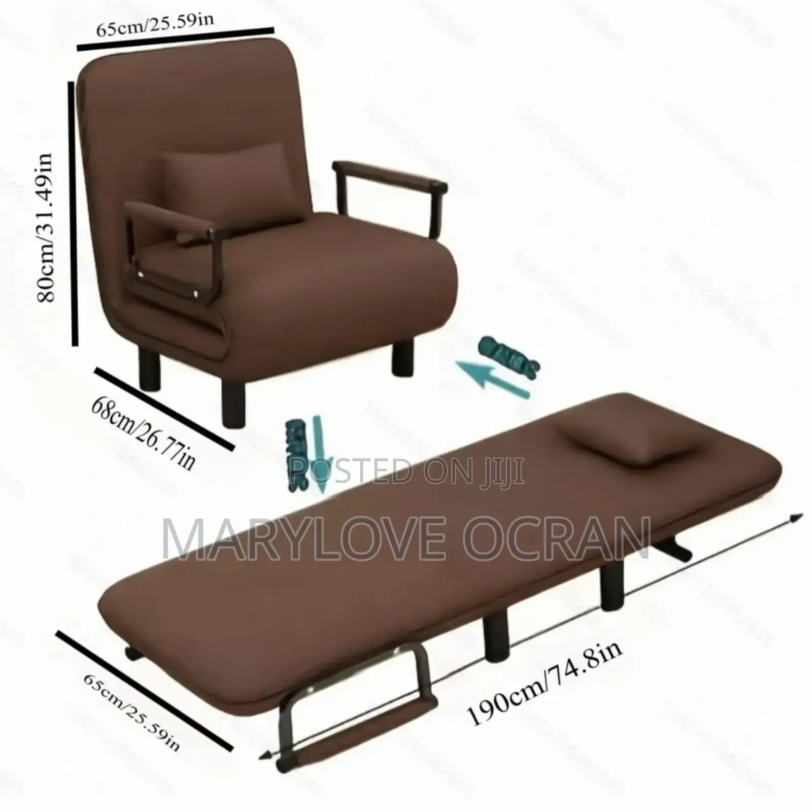 Single Convertible Sofa Bed