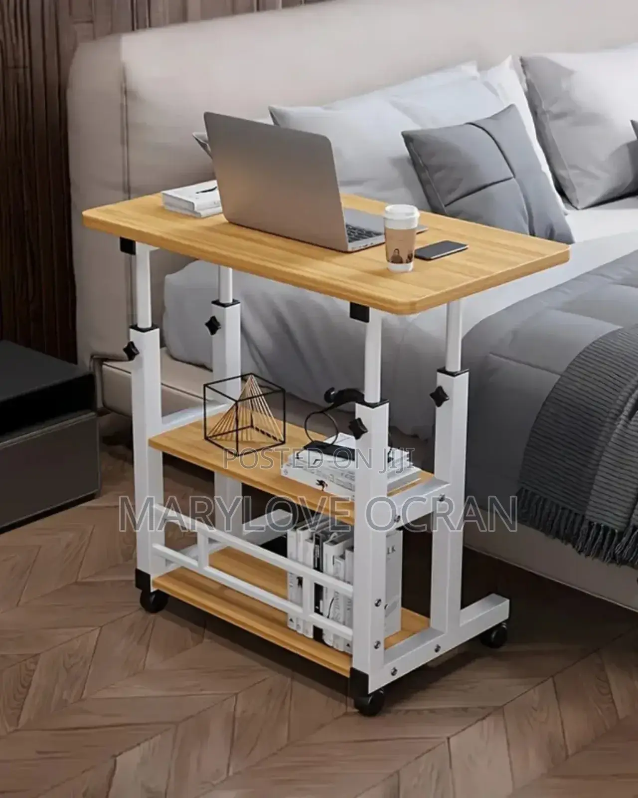 Multipurpose , Bedside Adjustable Home Desk(,40x80cm)