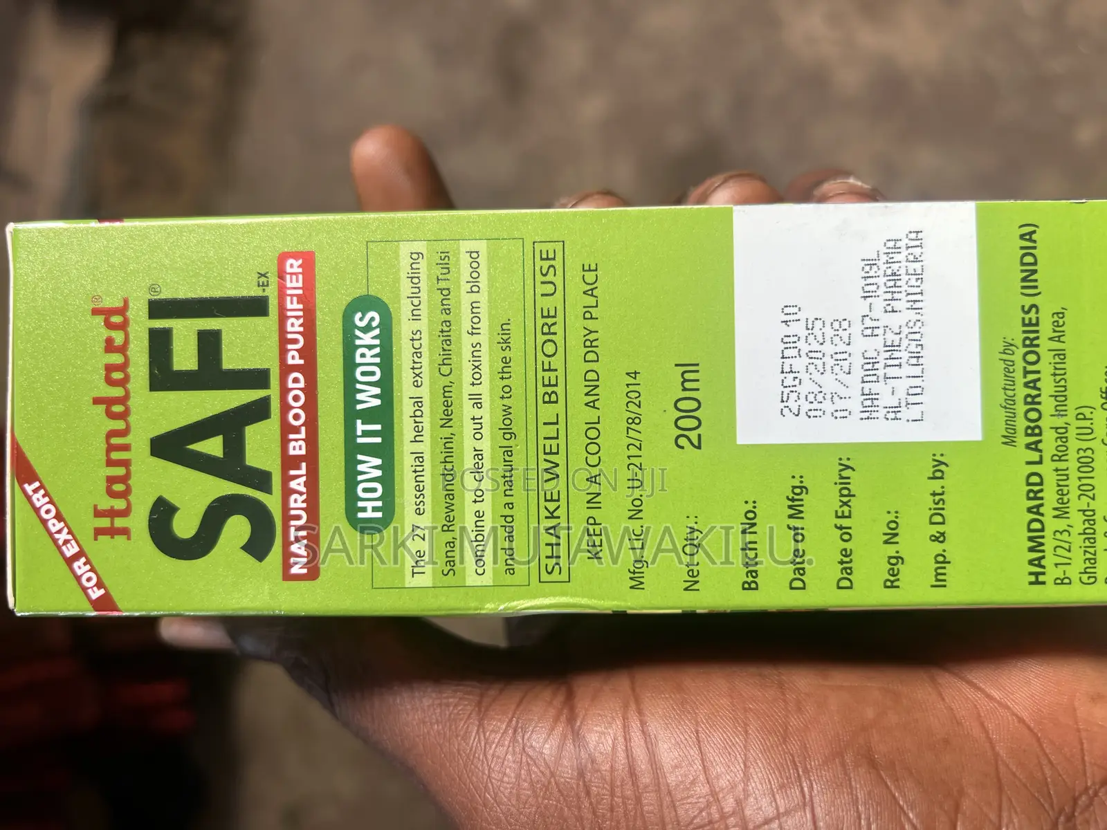 Safi Natural Blood Purifier