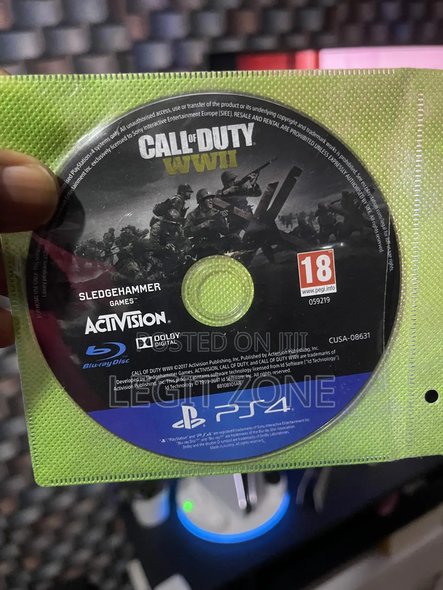 Call of Duty Ww2 Disc Ps4 / Ps5 Going for a Cool Price