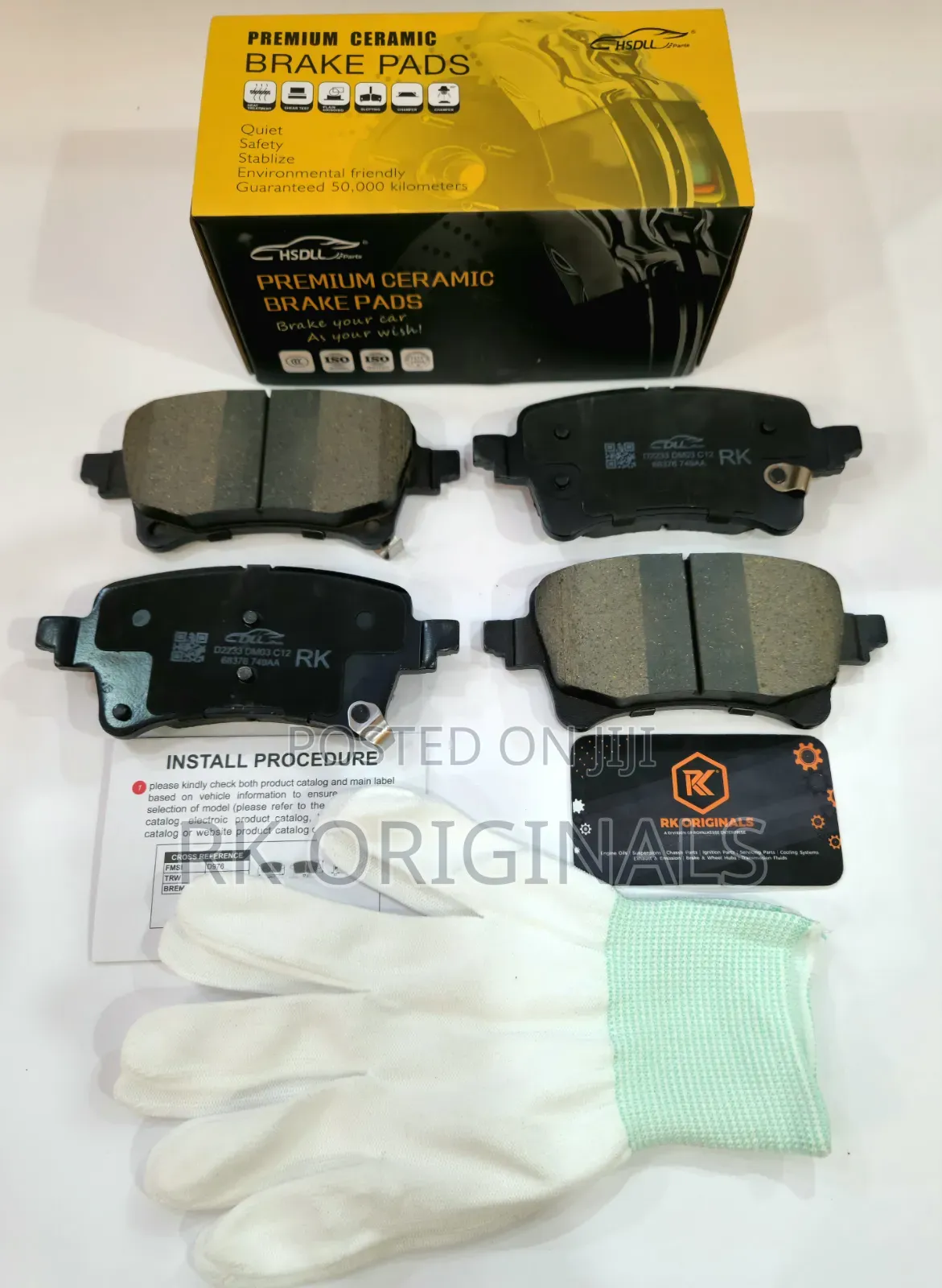 Wrangler/Gladiator 20-25 Ceramic Back Brake Pad From Korea .