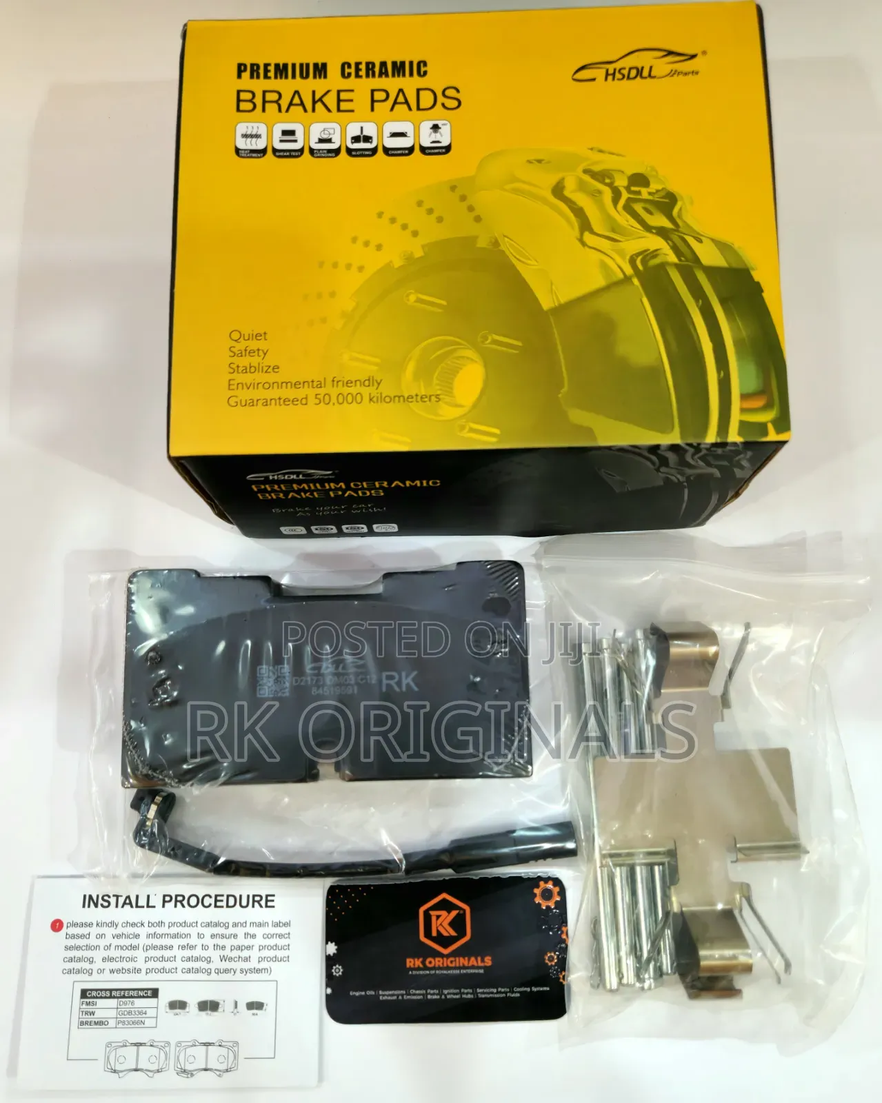 Escalade/Silverado/Suburban/Tahoe/Yukon/Sierra 21-25 Front Brake Pad