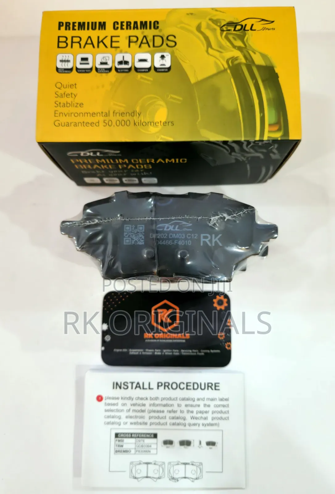 Toyota Ch-R 19-22 Ceramic Back Brake Pad From Korea .