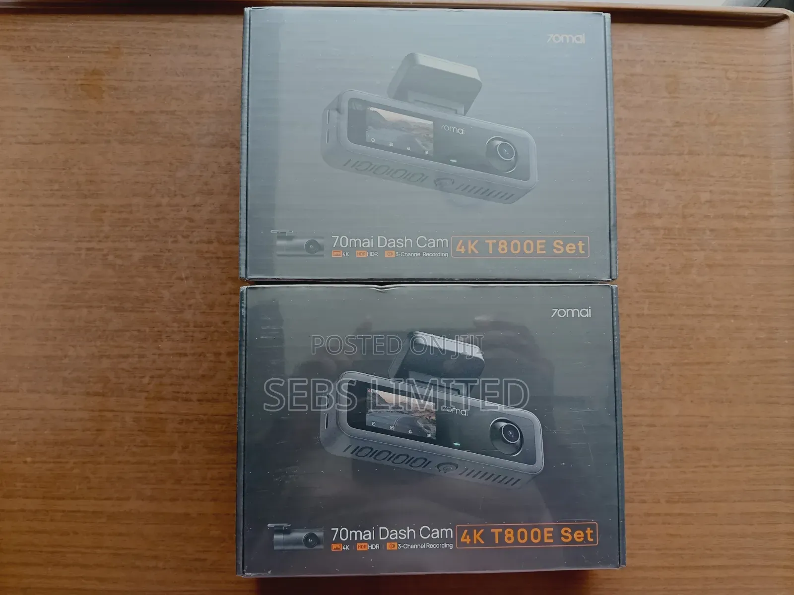 70mai Dashcam T800e - 3 Cameras + App + Voice Control + GPS + Wifi 6