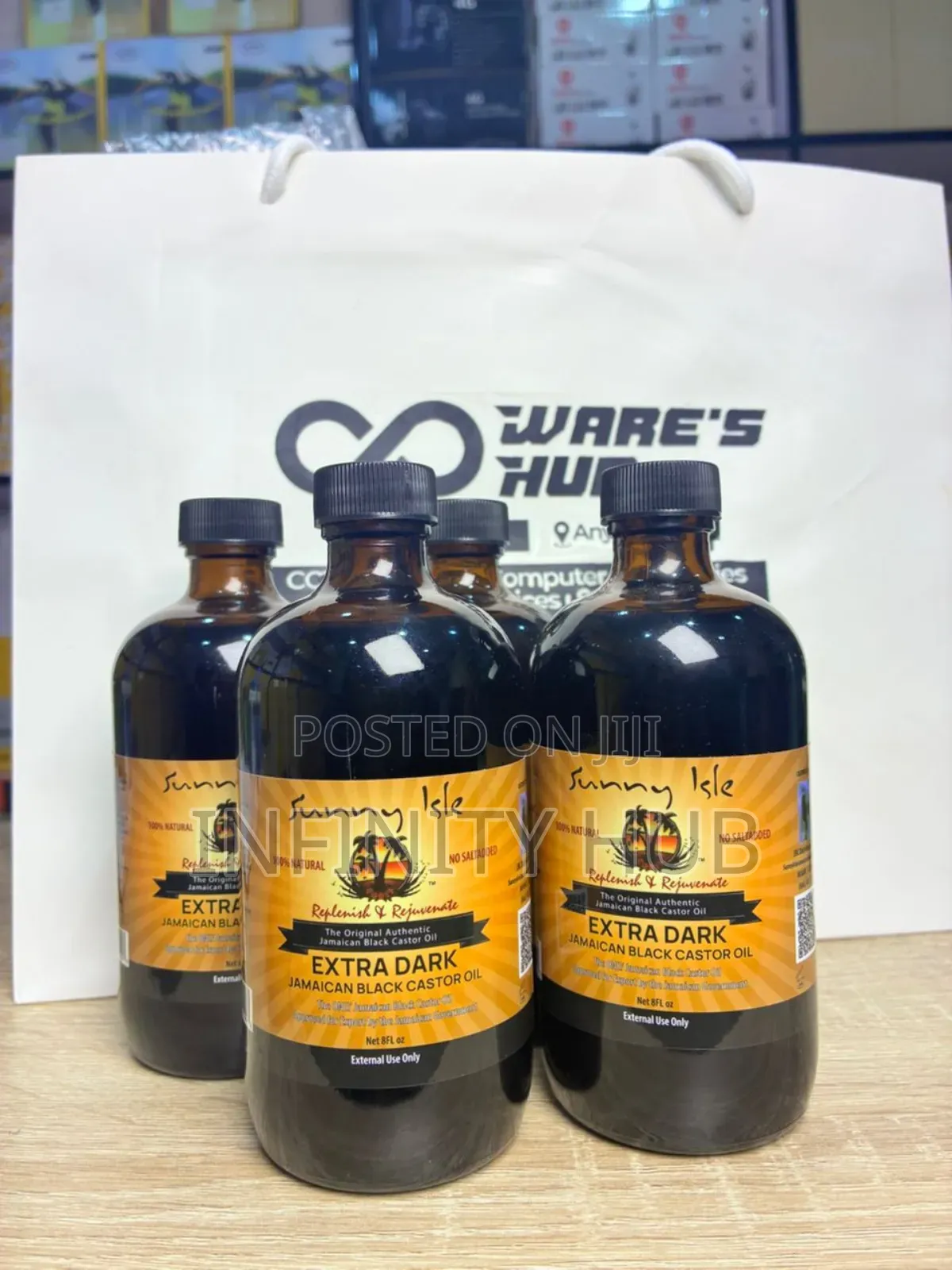 Jamaica Caster Oil Large Size
