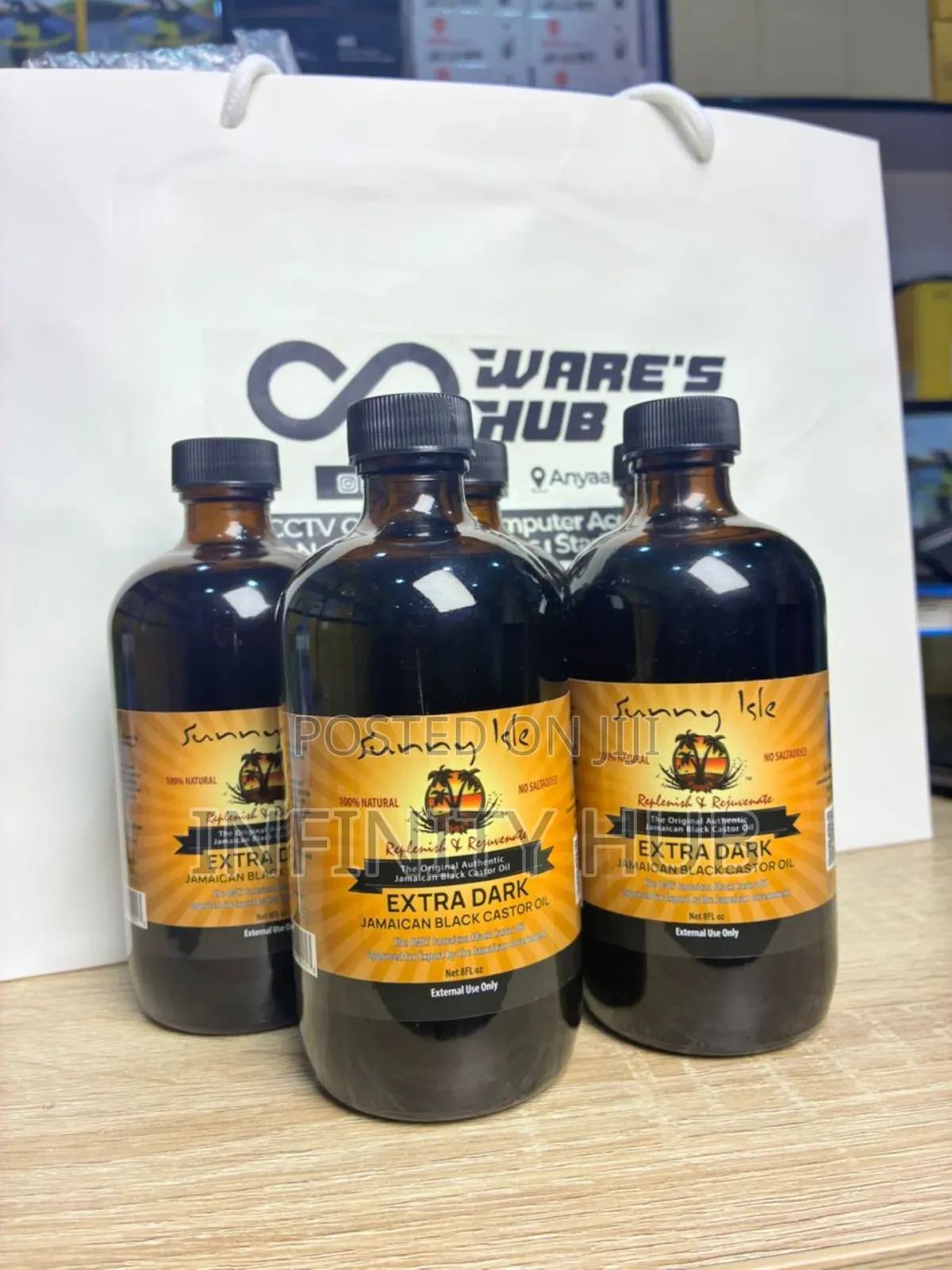 Jamaica Caster Oil Large Size