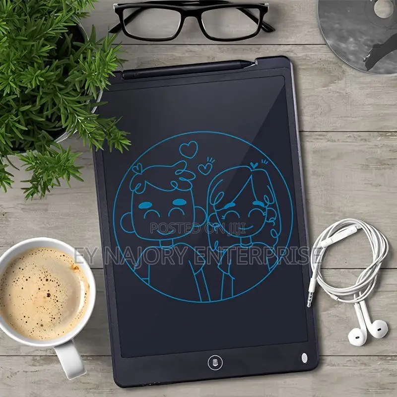 12-Inch LCD Writing Tablet for Kids – Reusable Drawing Learning Pad