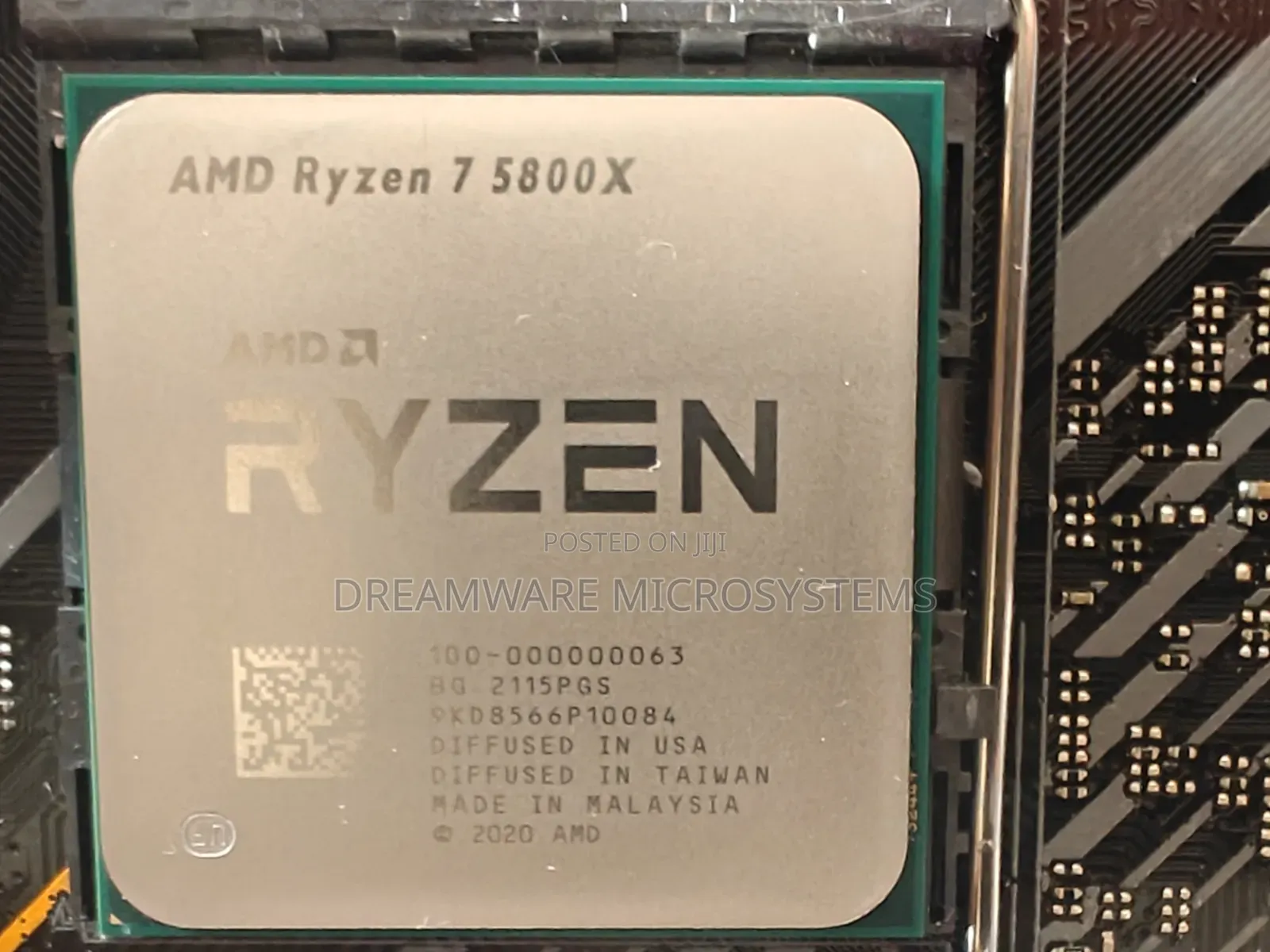 Amd Motherboard and Ryzen 7 5800x Processor Combo