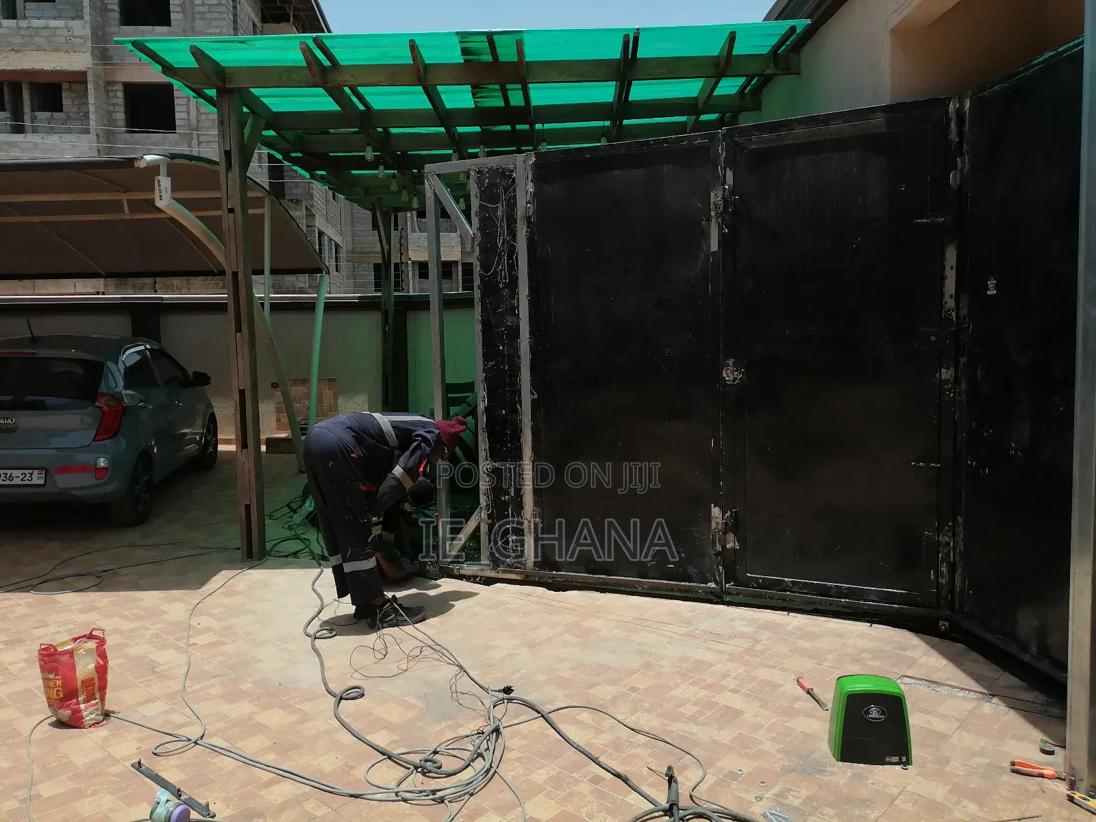 Smart Folding Gate Automation