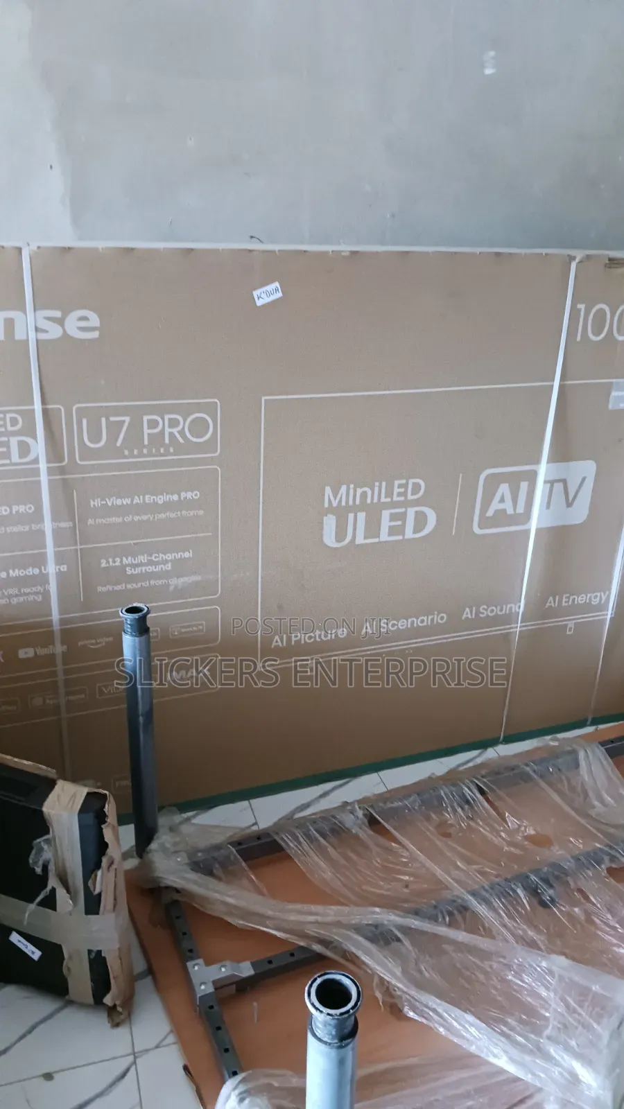 100" Hisense Uled U7 Pro Tv