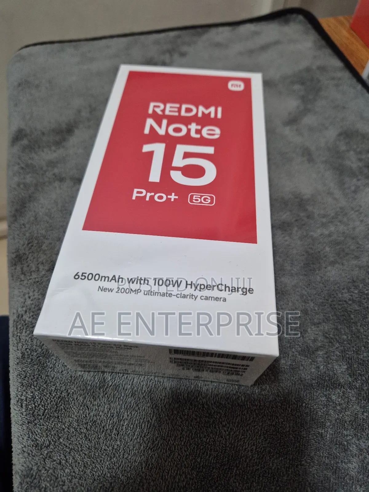 New Xiaomi Redmi Note 15 Pro+ 512 GB Black